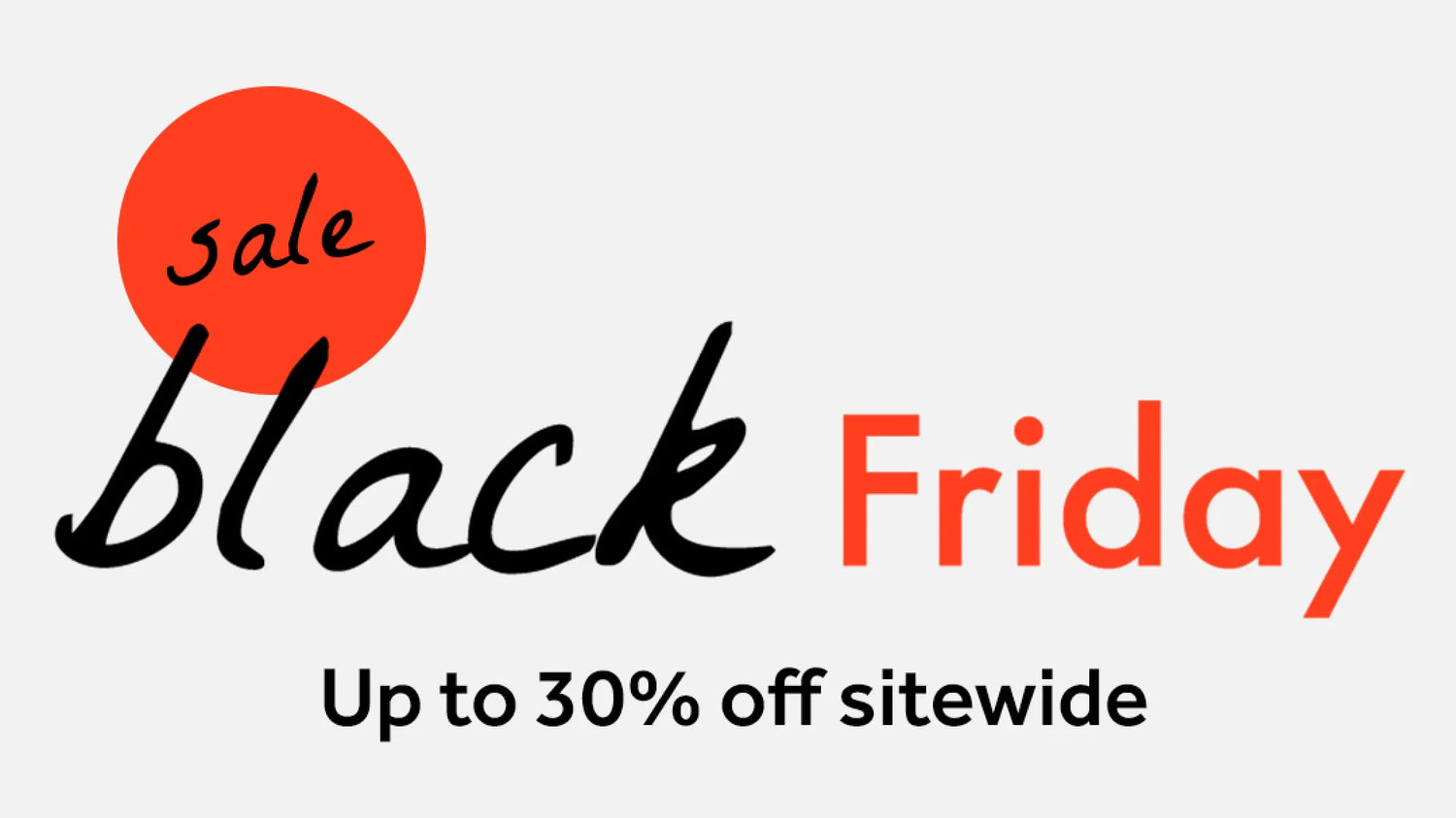 BLACK FRIDAY SALES