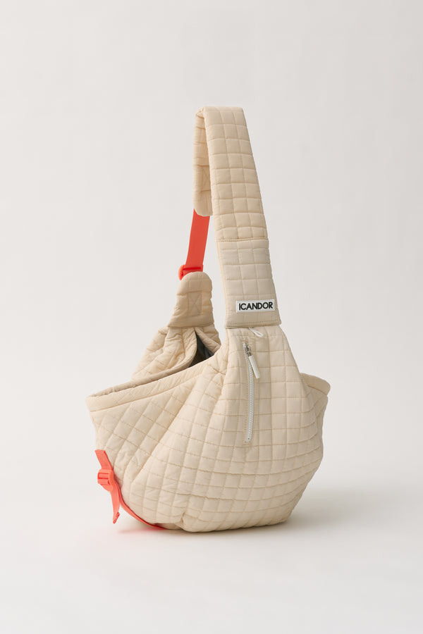 Dumpling Bag | Pet Carrier - Beige