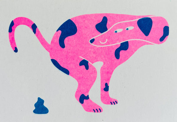 Cheeky Pup, Whoopsie Poo | Dog Greeting Card