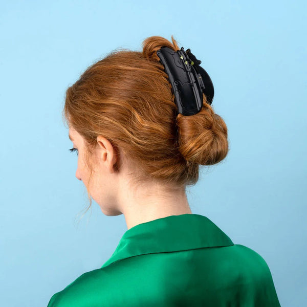 Hair Claw - Black Cat