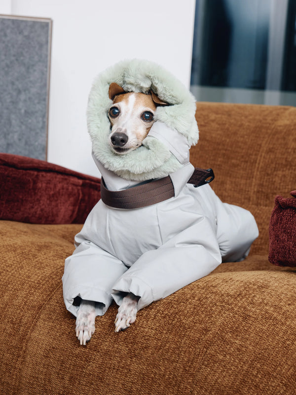 3M Thinsulate™ Antistatic Ultra-Waterproof 4-Leg Padded Jumpsuit | Space Silver