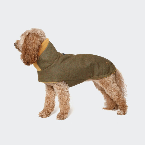 Dog Flannel Jacket | Brooklyn | Autumn Green
