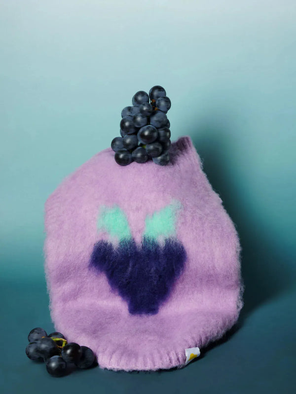 Fruit Market | Ultra-Soft Stretchy Fluffy Dog Pullover - Grape