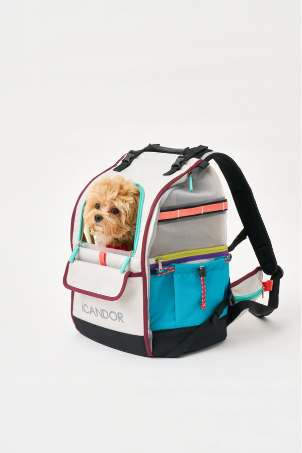 JIGE Bag | Pet Travel Backpack - Misty Grey
