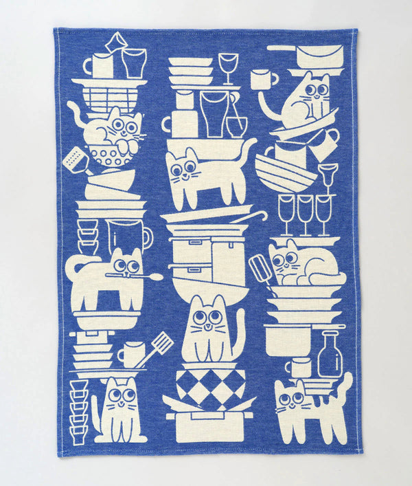 Kitchen Cats | Cotton Tea Towel