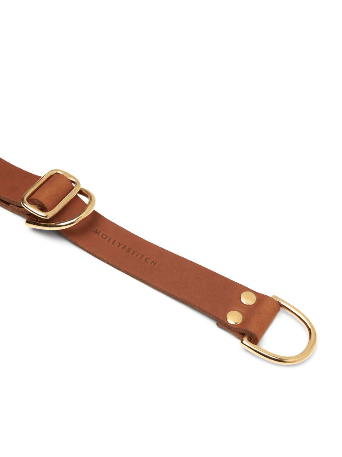 BUTTER LEATHER RETRIEVER DOG COLLAR