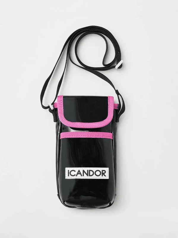 Cashew Nut | Dog-Walking Pouch - Black Pink - 2&4 PETS