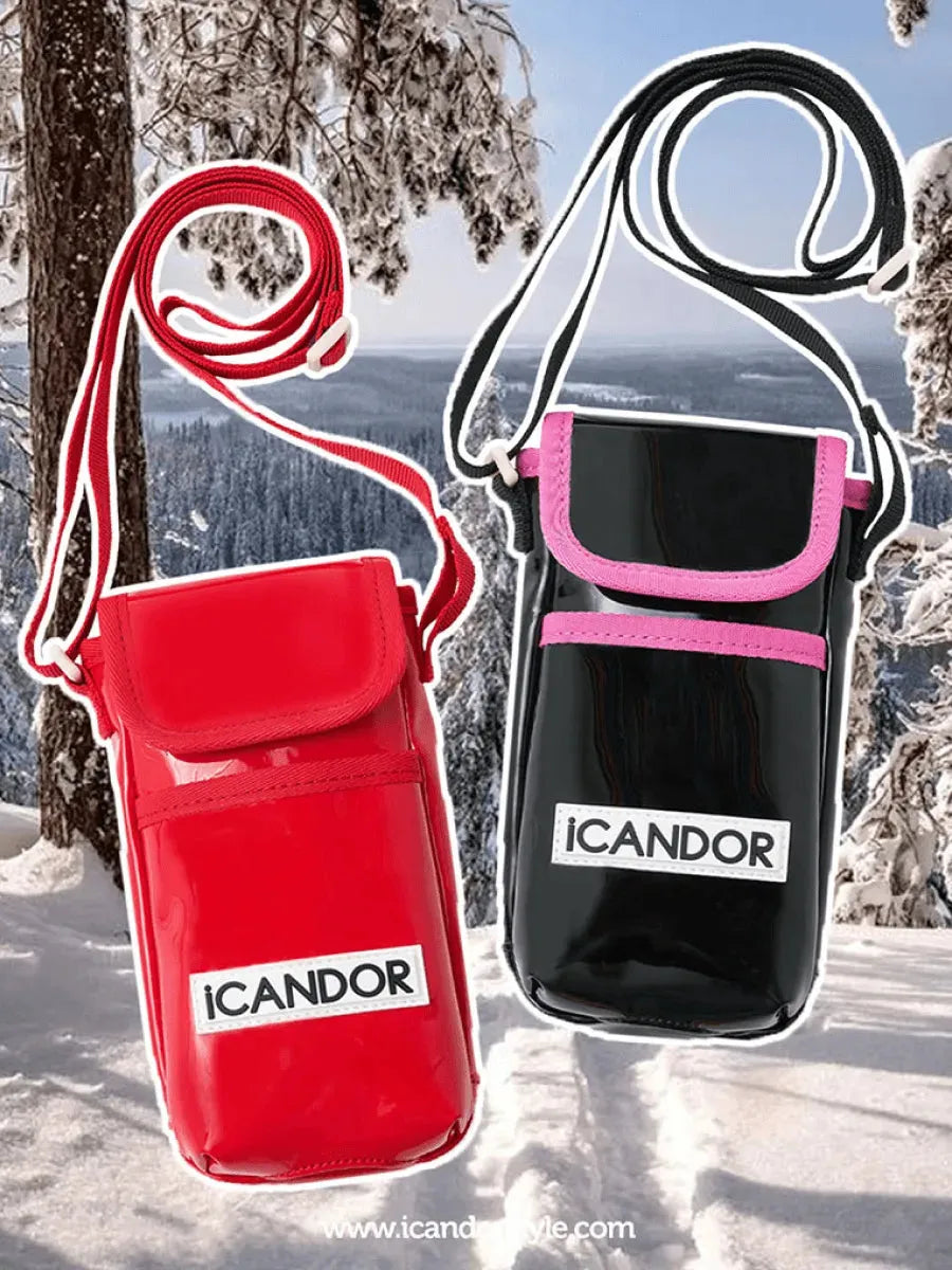 Cashew Nut | Dog-Walking Pouch - Super Red - 2&4 PETS
