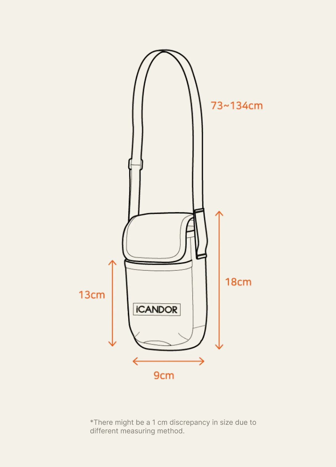 Cashew Nut | Dog-Walking Pouch - Super Red - 2&4 PETS