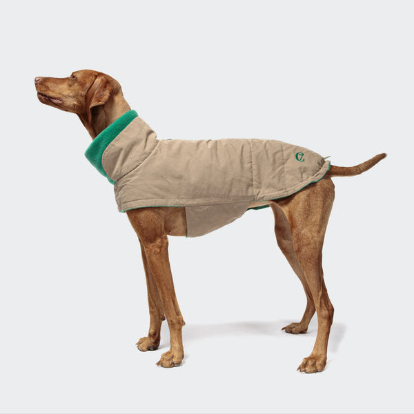 Dog Wax Cotton Jacket | Brooklyn | Sand