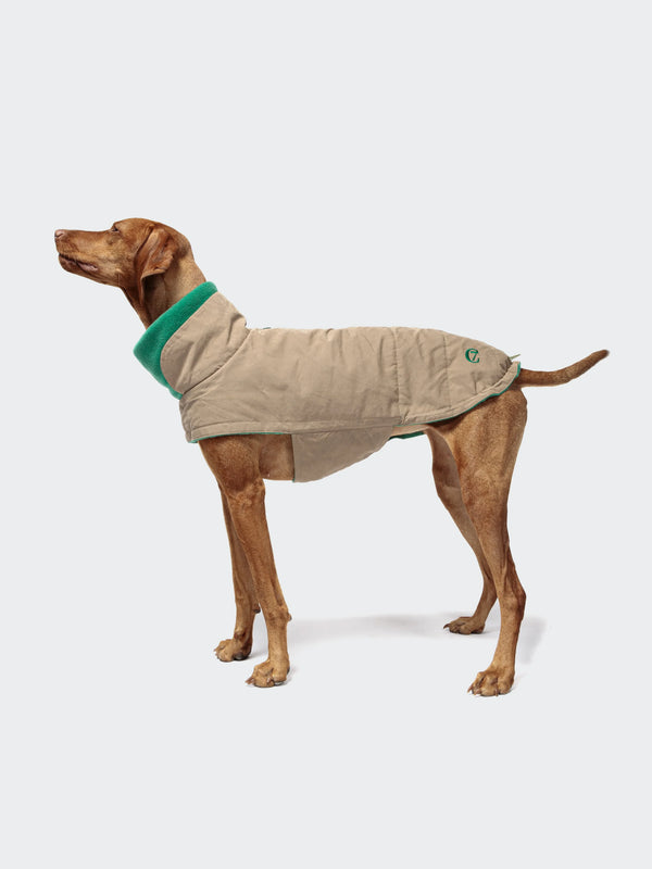 Dog Wax Cotton Jacket | Brooklyn | Sand