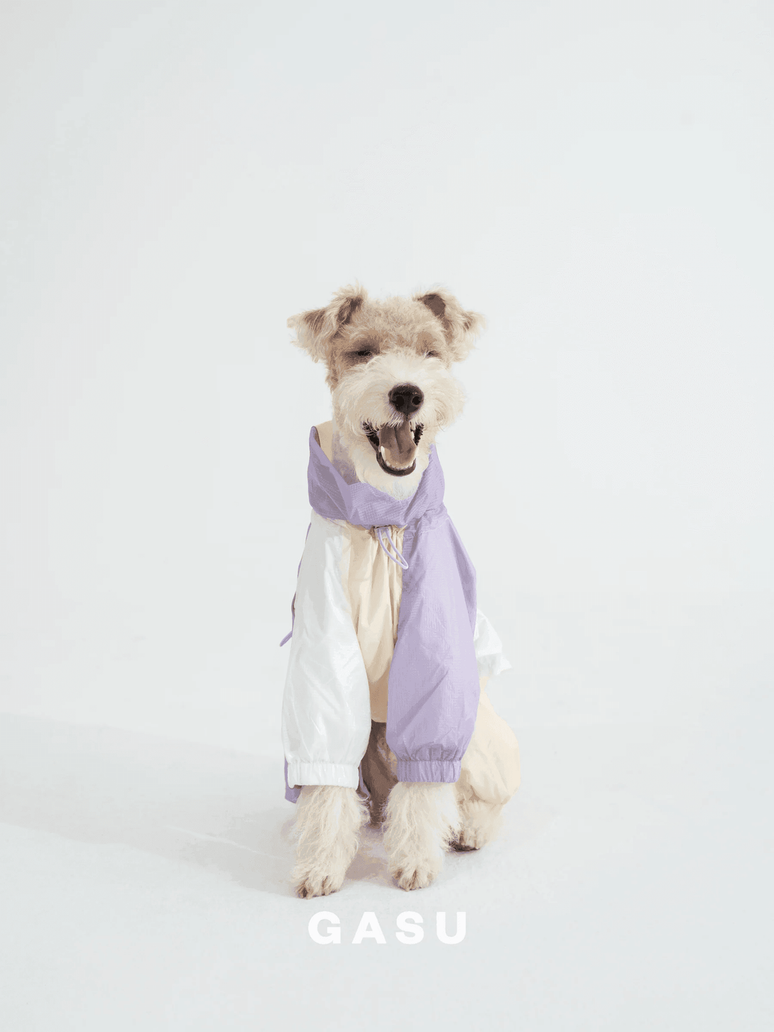 [Cloudy Purple] Vautrer | Detachable 4-Leg Raincoat