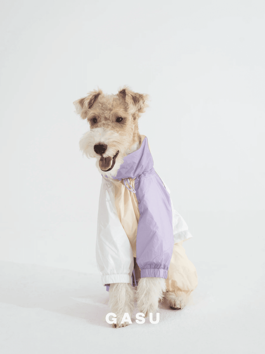 [Cloudy Purple] Vautrer | Detachable 4-Leg Raincoat