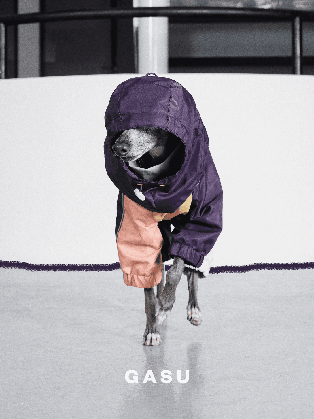 Detachable 4-Leg Raincoat