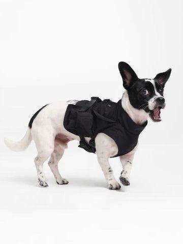 [Black/White] Dog Outdoor Vest - 2&4 PETS PETS