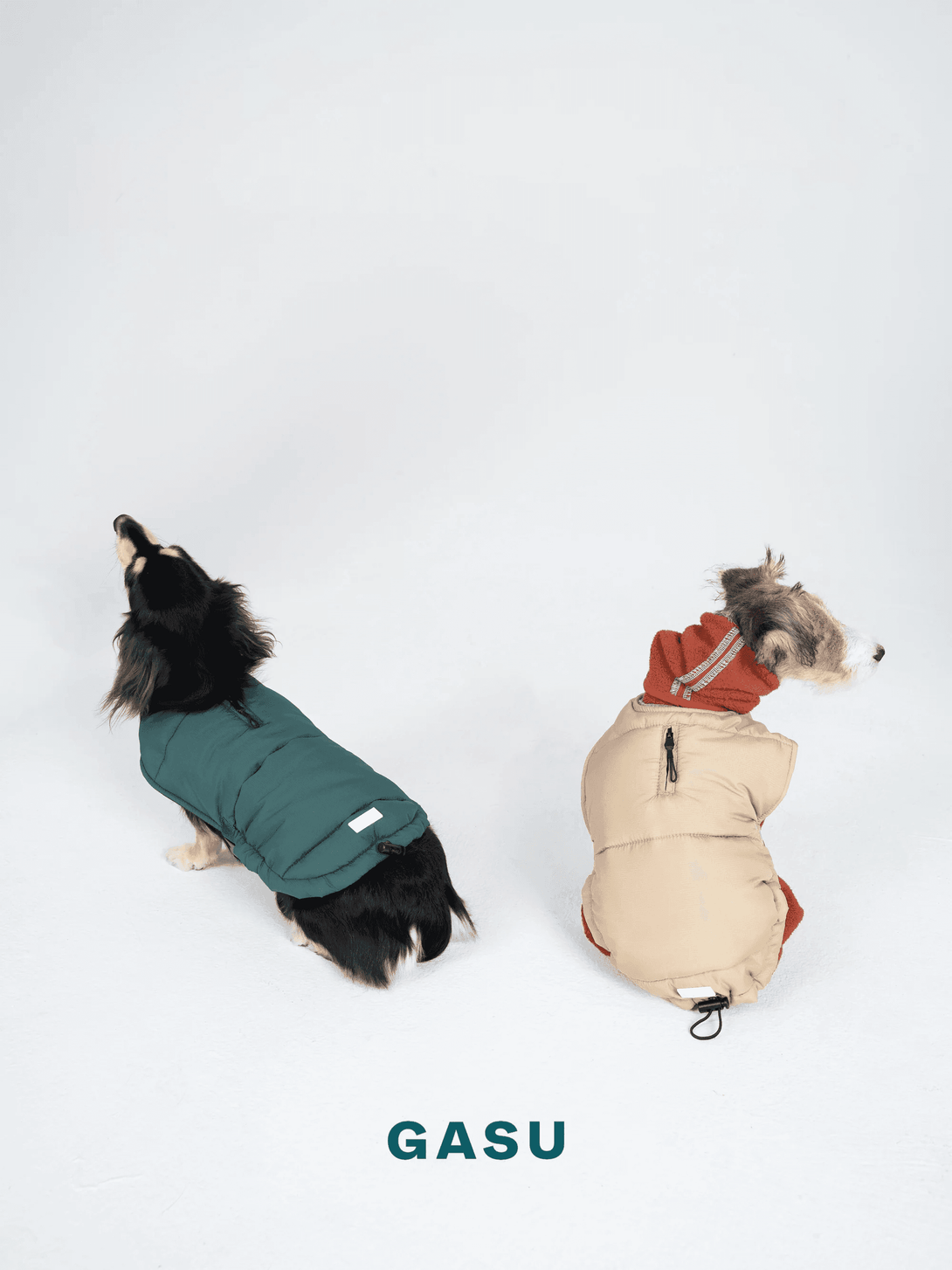 [Persimmon] Secret | Double Sided 4-Leg Fleece Jumpsuit