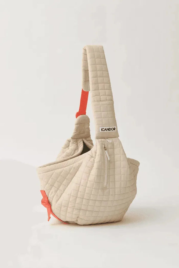Dumpling Bag | Pet Carrier - Beige - 2&4 PETS