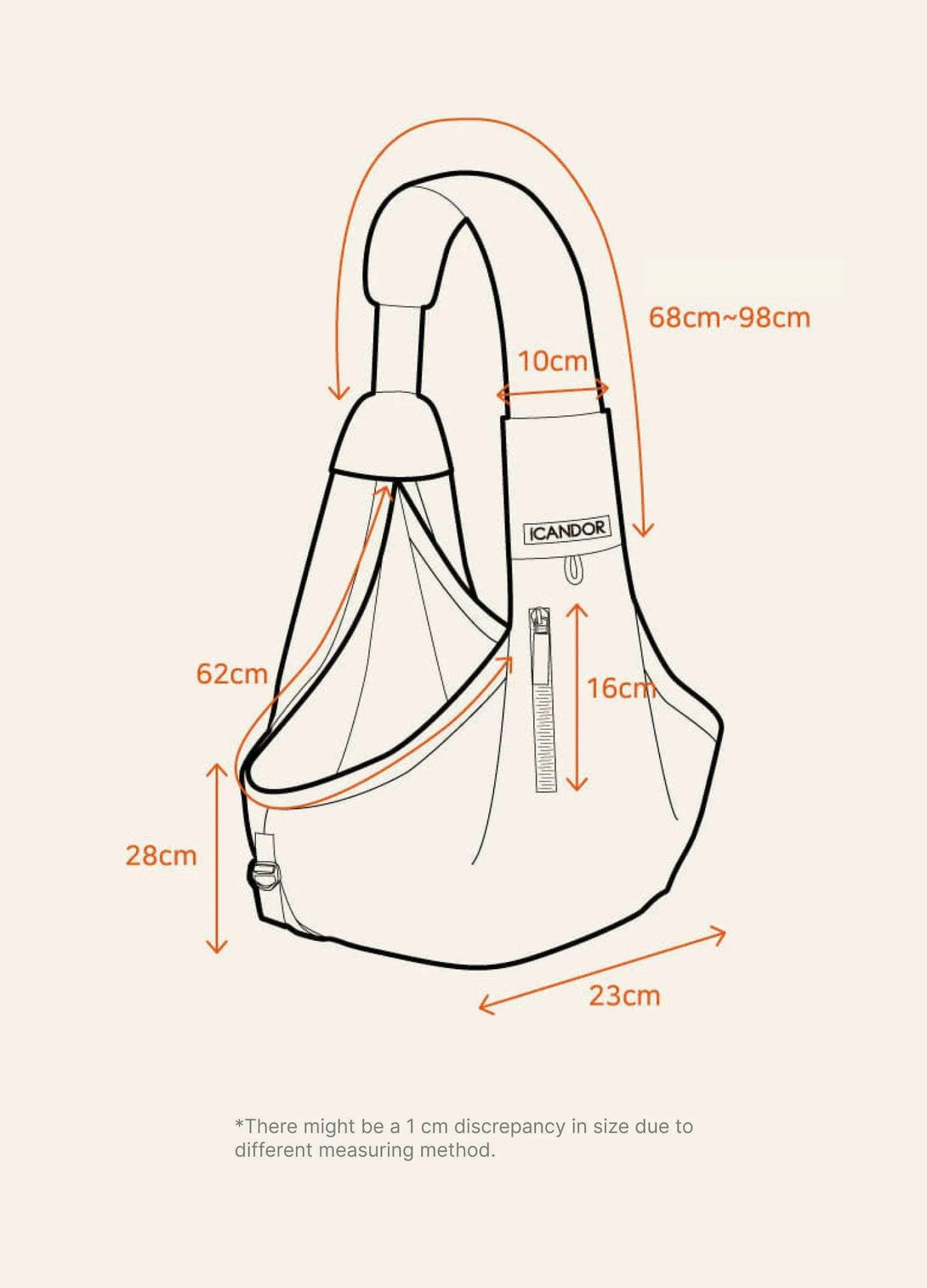 Dumpling Bag | Pet Carrier - Beige - 2&4 PETS