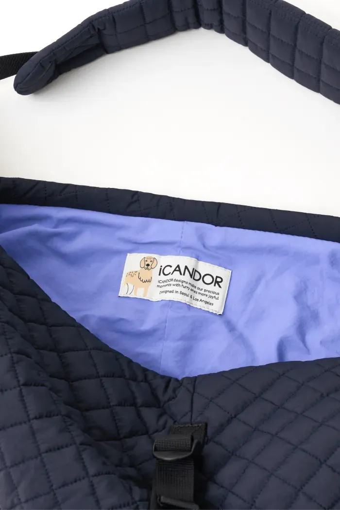Dumpling Bag | Pet Carrier - Navy - 2&4 PETS