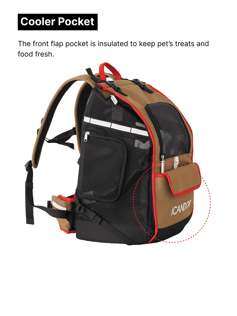 JIGE Bag | Pet Travel Backpack