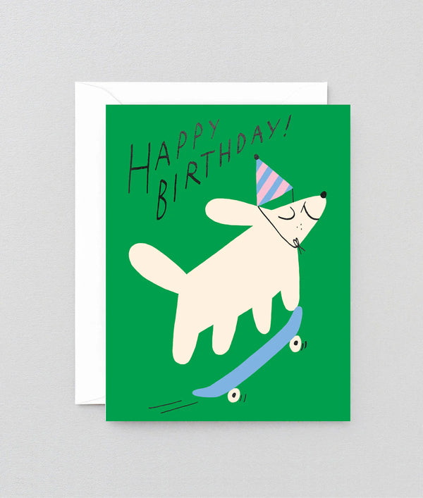 Happy Birthday Skateboard Birthday Card