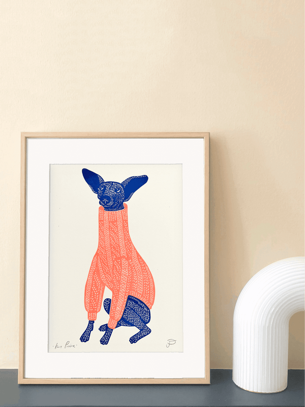 Knit Picker Riso: Artistic Dog Print - 2&4 PETS