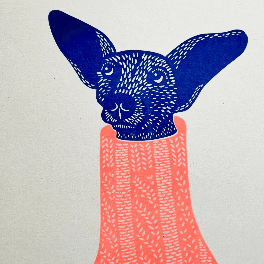 Knit Picker Riso: Artistic Dog Print - 2&4 PETS