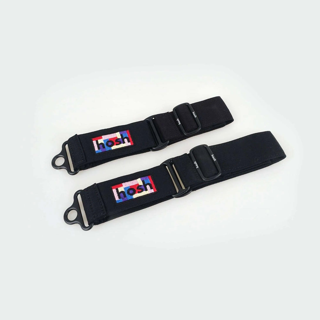 Primary Colour Martingale Collar + Leash Set | Black - 2&4 PETS