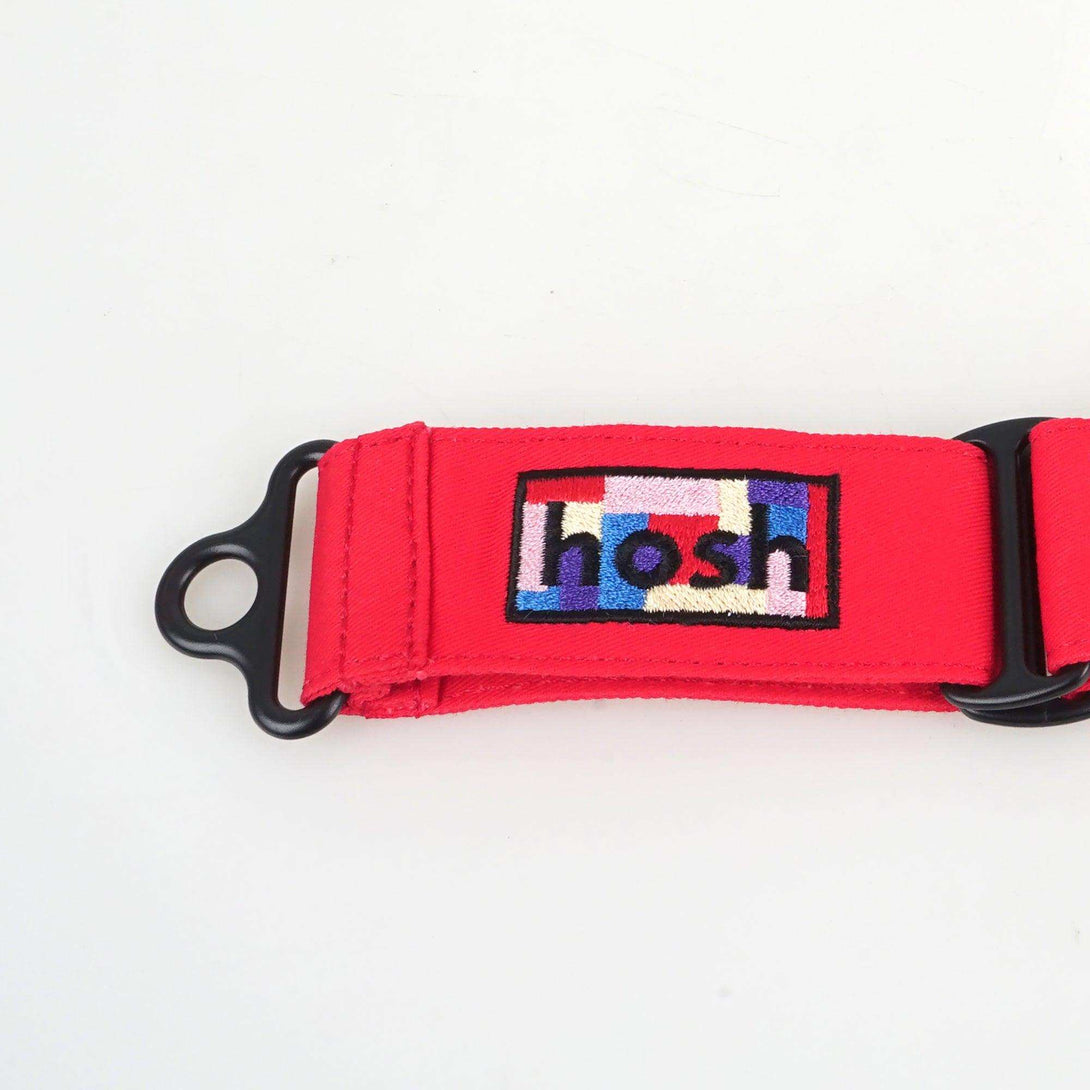 Primary Colour Martingale Collar + Leash Set | Red - 2&4 PETS