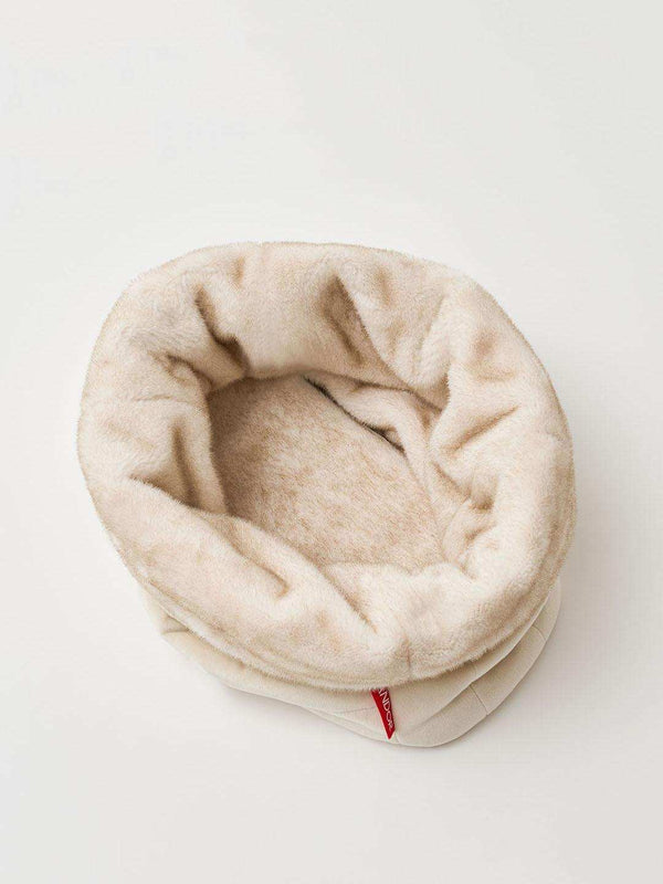 Snuggle Nest | Versatile Eco-fur Dog Sleeping Bag - 2&4 PETS